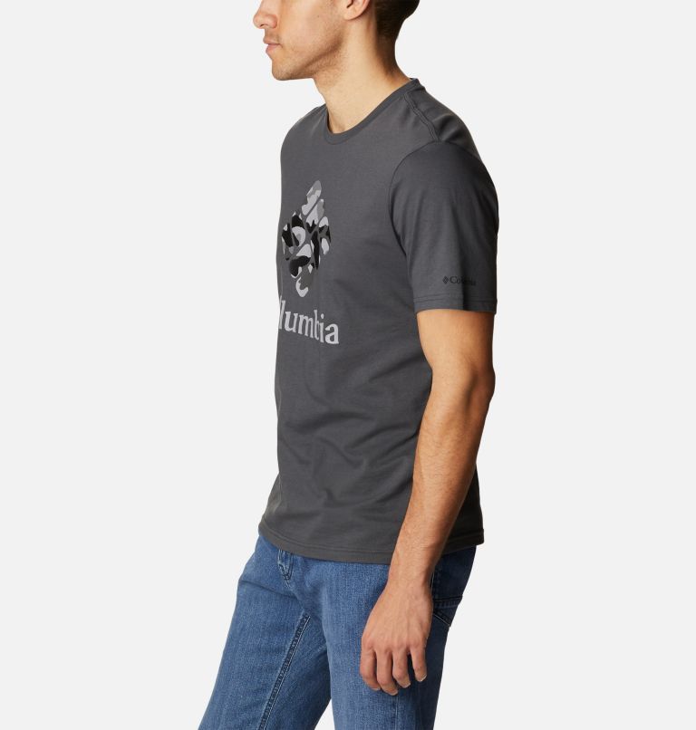 Men's Rapid Ridge Graphic T-Shirt - Tall, Color: Shark, CSC Camo Graphic, image 3