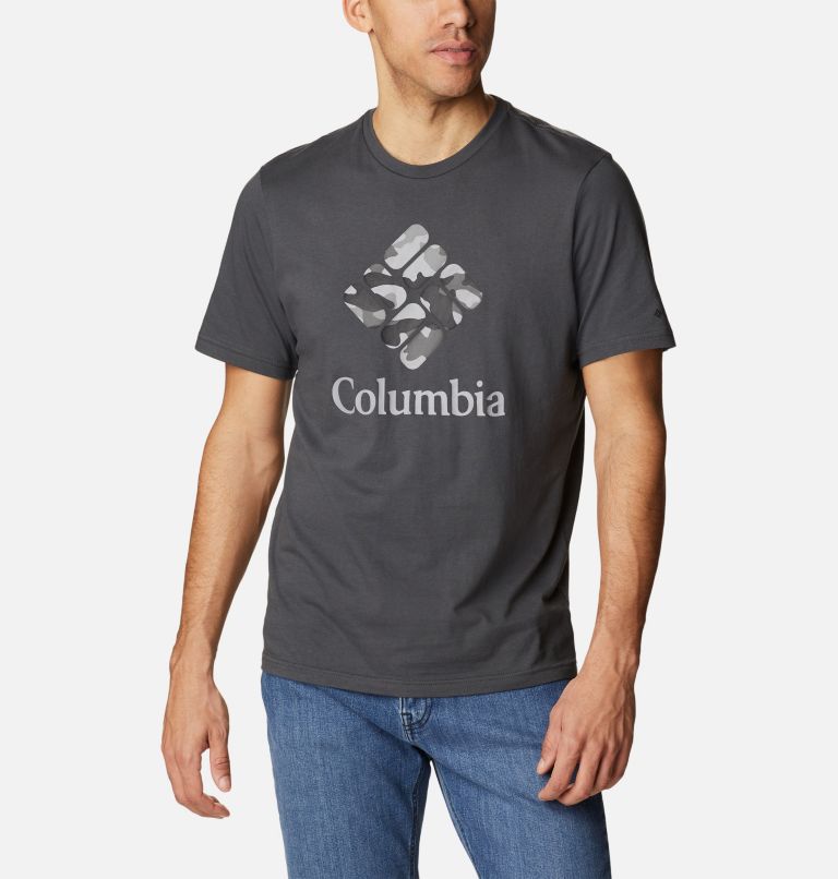 Men's Rapid Ridge Graphic T-Shirt - Tall, Color: Shark, CSC Camo Graphic, image 1