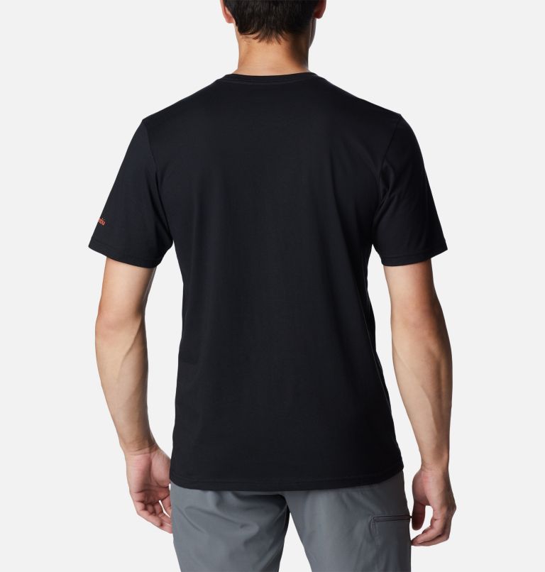 Men's Rapid Ridge Graphic T-Shirt, Color: Black, Gemscape Graphic, image 2