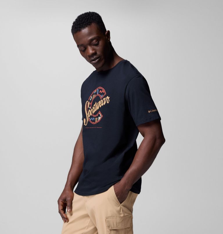 Rapid Ridge T-Shirt mit Print für Herren, Color: Black, C Sportswear Explorer, image 4