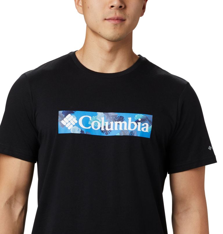 M Rapid Ridge Graphic Tee | 010 | M, Color: Black, White Framed Floral, image 3