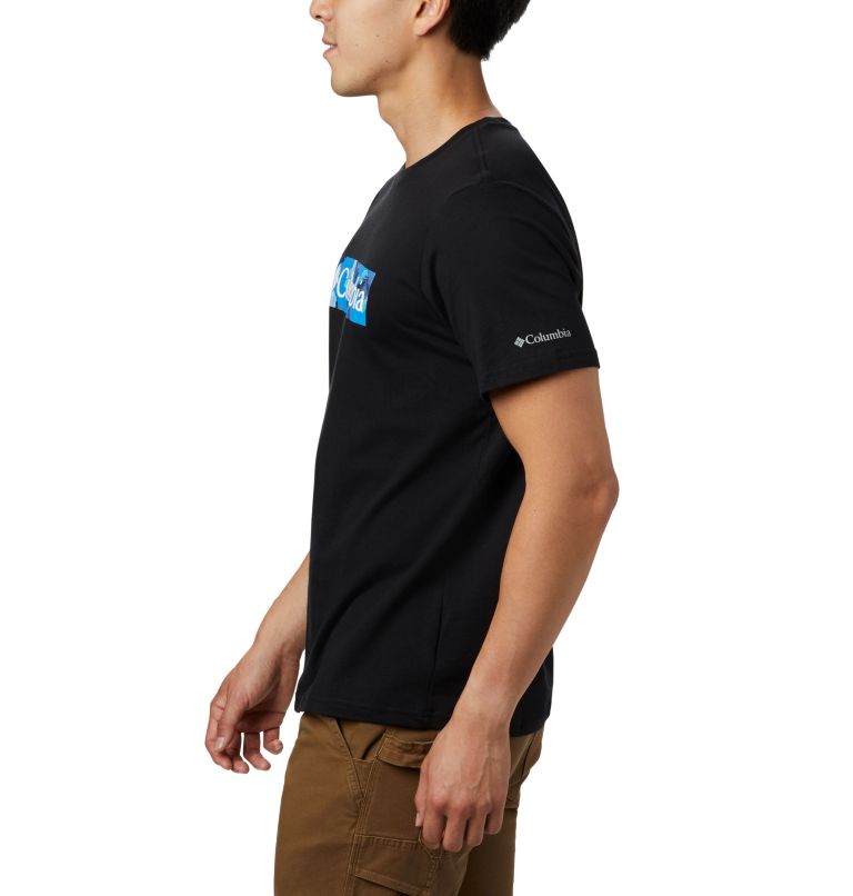 M Rapid Ridge Graphic Tee | 010 | M, Color: Black, White Framed Floral, image 4