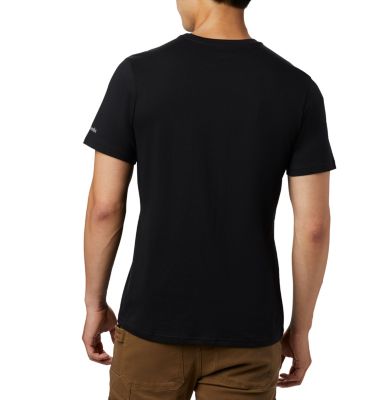 Men's Rapid Ridge&trade; Graphic Tee M Rapid Ridge&trade; Graphic Tee | 845 | L, Black, White Framed Floral, back