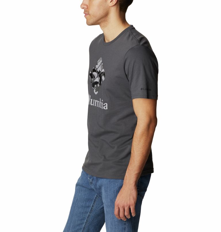 Thumbnail: Camiseta Rapid Ridge para hombre, Color: Shark, CSC Camo Graphic, image 3