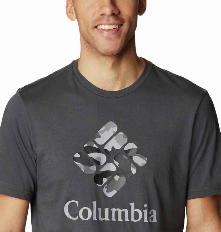 Camiseta Rapid Ridge para hombre, Color: Shark, CSC Camo Graphic, image 4