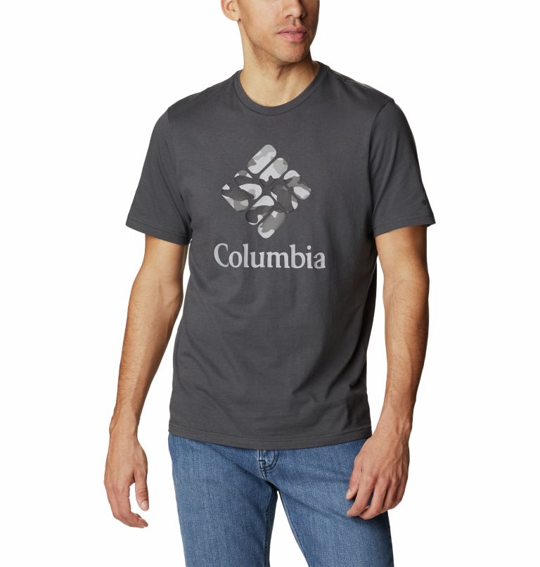 Camiseta Rapid Ridge para hombre, Color: Shark, CSC Camo Graphic, image 1