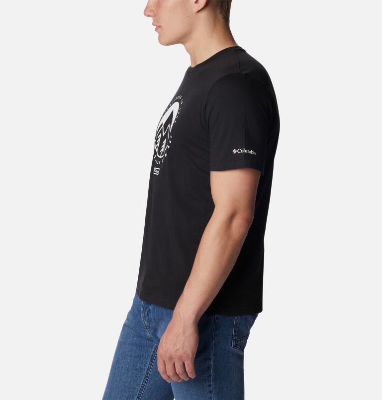 Men's Rapid Ridge Graphic T-Shirt, Color: Black, Outdoor Park 2, image 3