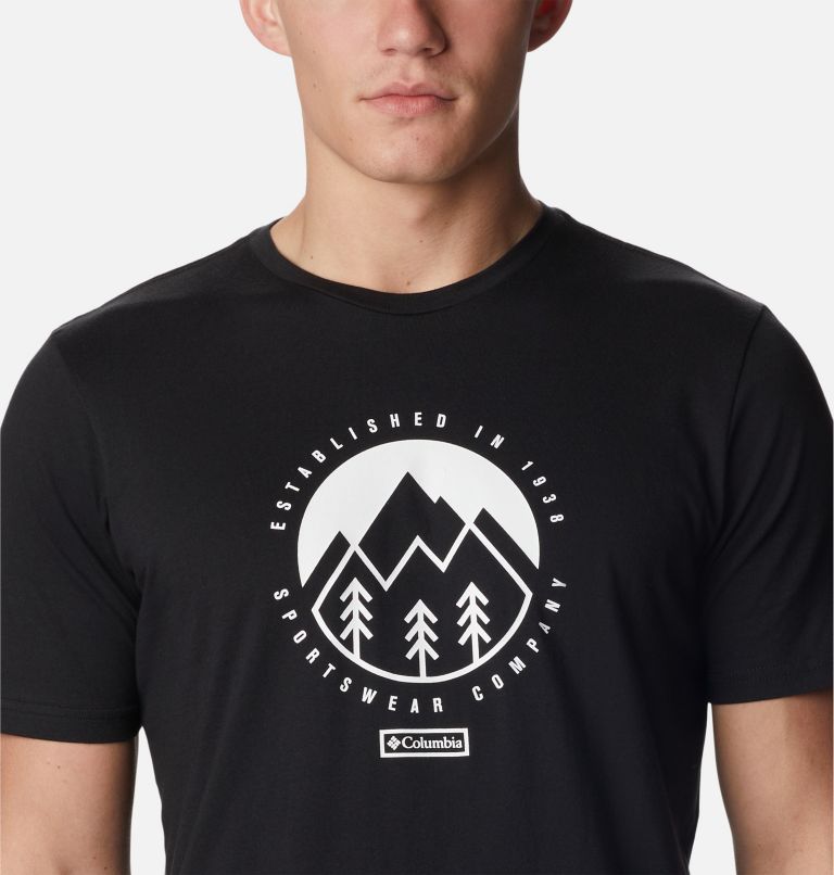 Men's Rapid Ridge Graphic T-Shirt, Color: Black, Outdoor Park 2, image 4
