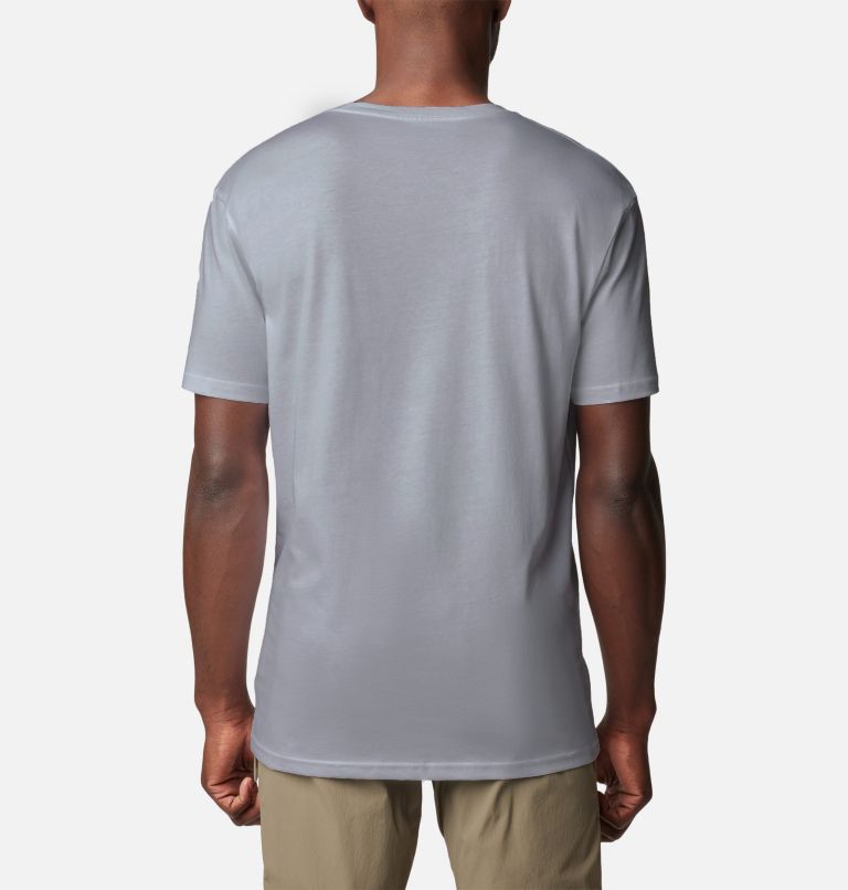 Camiseta Rapid Ridge para hombre, Color: Columbia Grey Hthr, Naturally Boundless, image 2