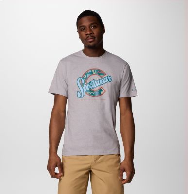 Camiseta Rapid Ridge para hombre, Color: Columbia Grey Hthr, C Sportswear Explore, image 15