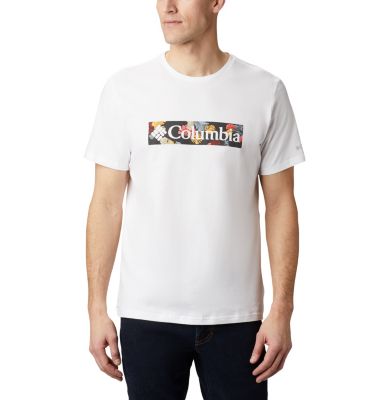 Men's Rapid Ridge&trade; Graphic Tee M Rapid Ridge&trade; Graphic Tee | 845 | L, White, Wildfire Framed Floral, front