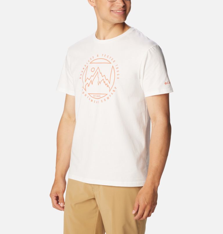 Camiseta Rapid Ridge para hombre, Color: White, Boundless Graphic, image 5