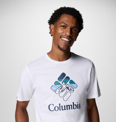 Camiseta Rapid Ridge para hombre, Color: White, Heavenly Stacked Gem, image 8