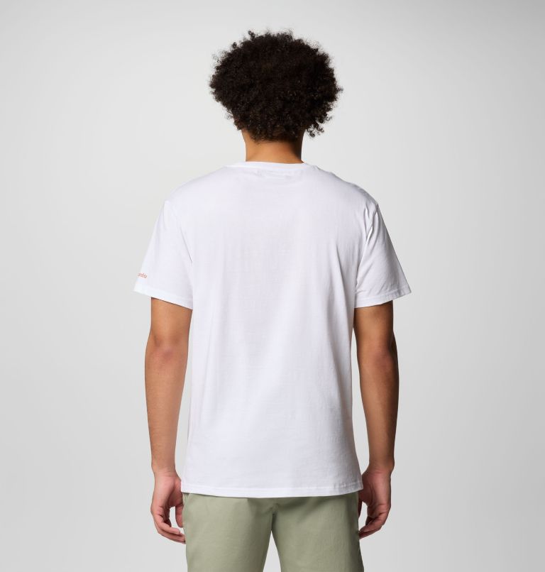 Men's Rapid Ridge Graphic Tee, Color: White, C Sportswear Explorer, image 3