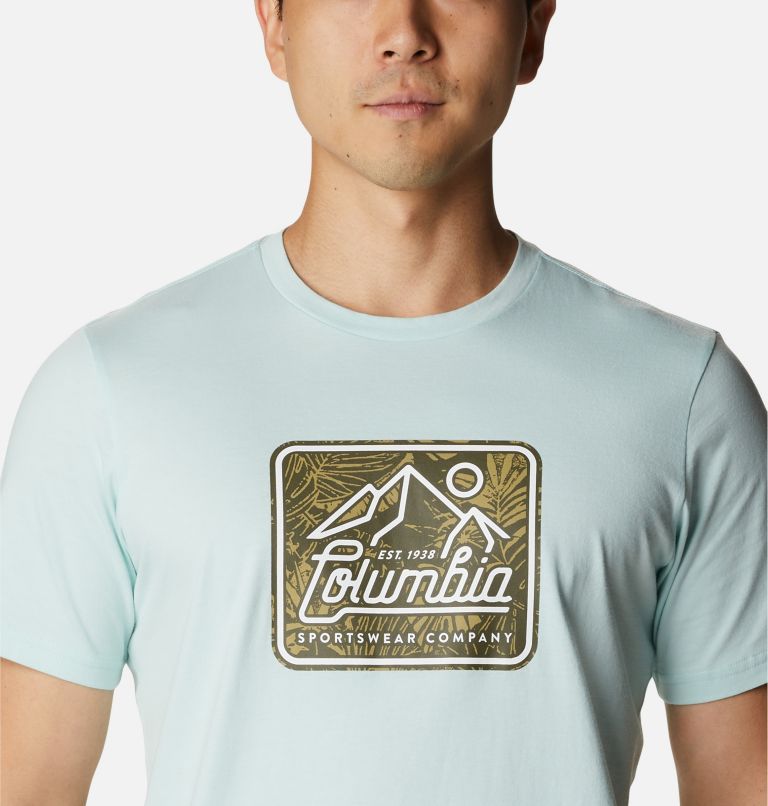 T-shirt con grafica Rapid Ridge da uomo, Color: Icy Morn, Scenic Script Graphic, image 4