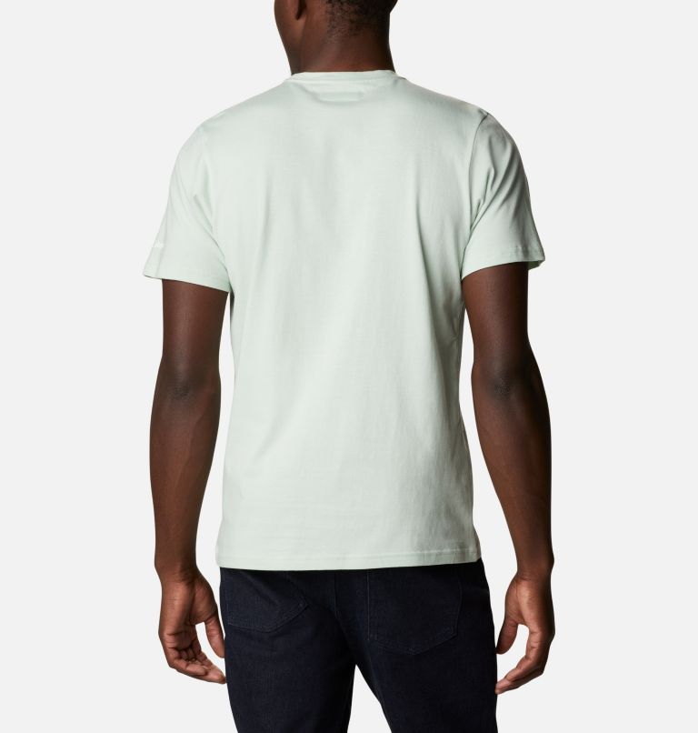 Men's Rapid Ridge Graphic T-Shirt, Color: Sea Sprite Triple Peak, image 2