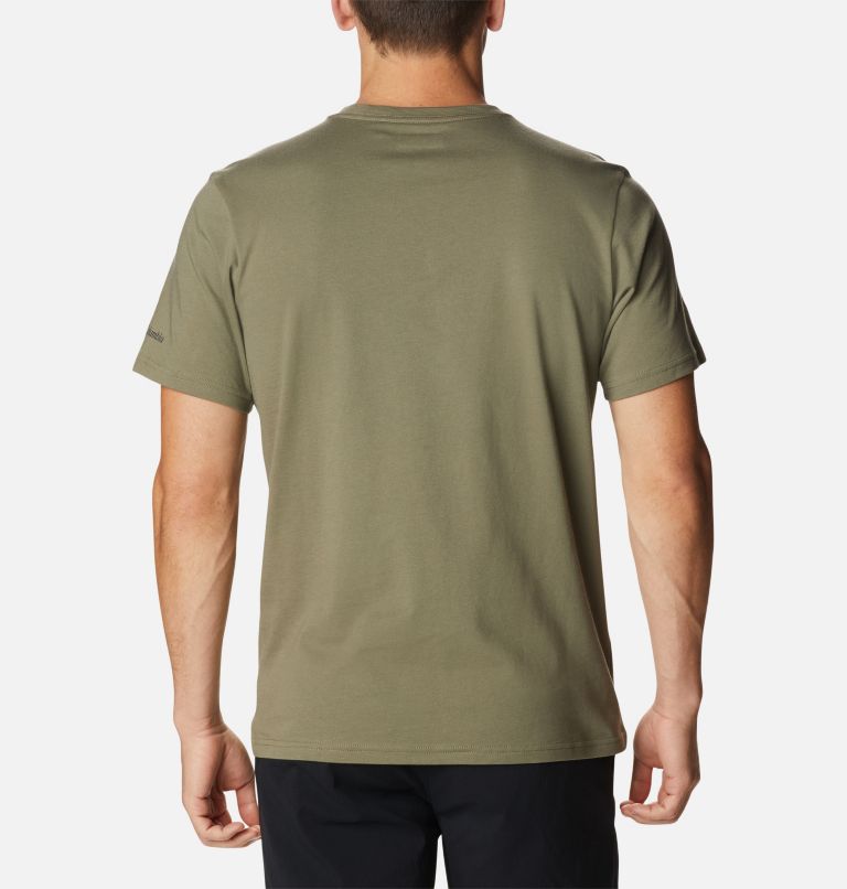 Camiseta Rapid Ridge para hombre, Color: Stone Green, CSC Camo Graphic, image 2