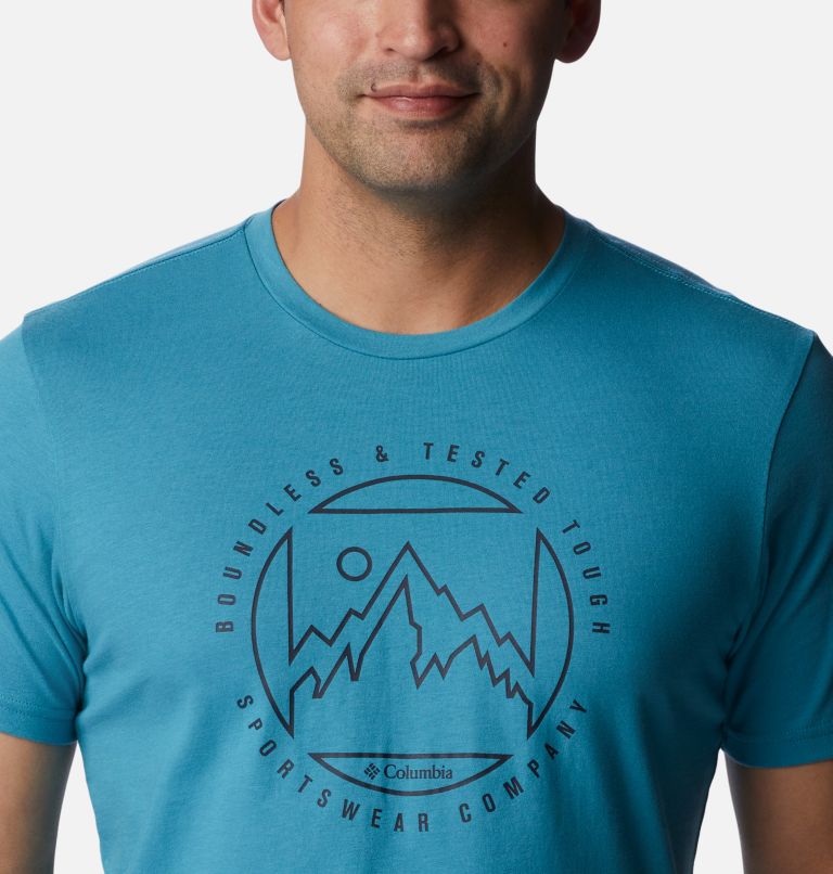 M Rapid Ridge Graphic Tee, Color: Shasta, Boundless Graphic, image 4