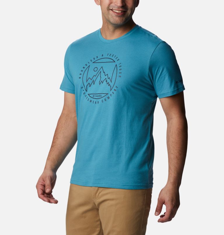 Thumbnail: Camiseta Rapid Ridge para hombre, Color: Shasta, Boundless Graphic, image 5