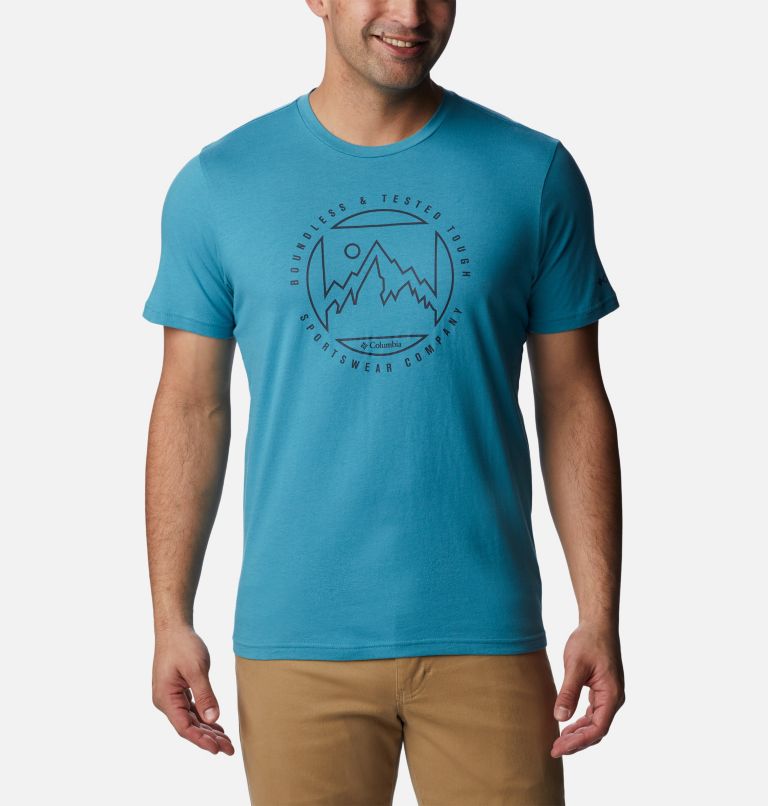 Camiseta Rapid Ridge para hombre, Color: Shasta, Boundless Graphic, image 1