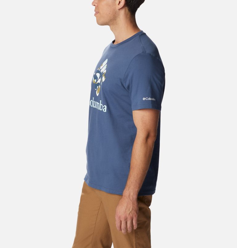 T-shirt con grafica Rapid Ridge da uomo, Color: Dark Mountain, CSC Camo Graphic, image 3