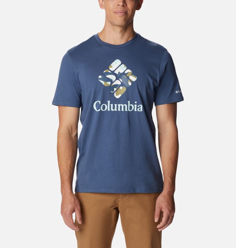 T-shirt con grafica Rapid Ridge da uomo, Color: Dark Mountain, CSC Camo Graphic, image 1