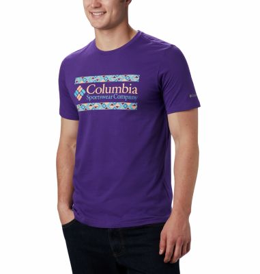 Men's Rapid Ridge&trade; Graphic Tee M Rapid Ridge&trade; Graphic Tee | 845 | L, Vivid Purple Icon, front