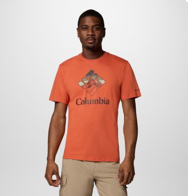 Camiseta Rapid Ridge para hombre, Color: Tuscan, Heavenly Stacked Gem, image 11