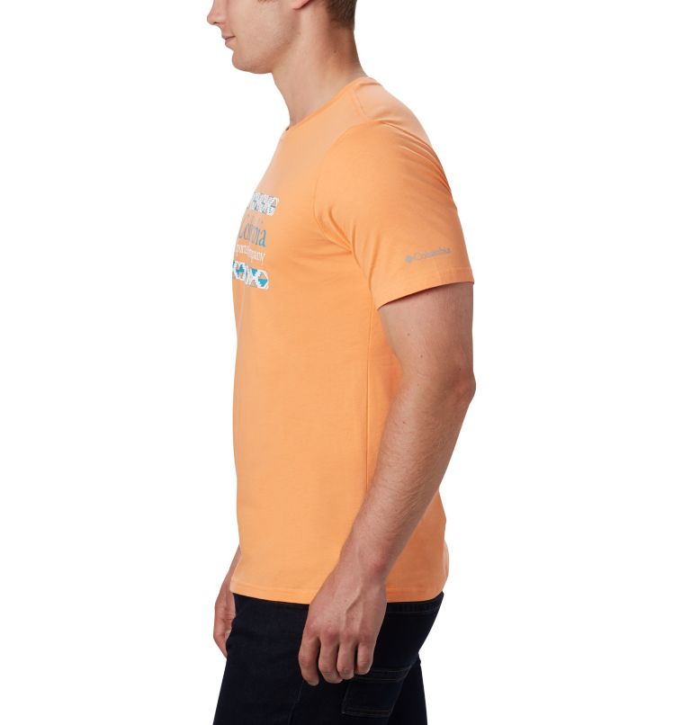 Men's Rapid Ridge Graphic T-Shirt, Color: Bright Nectar Icon, image 4