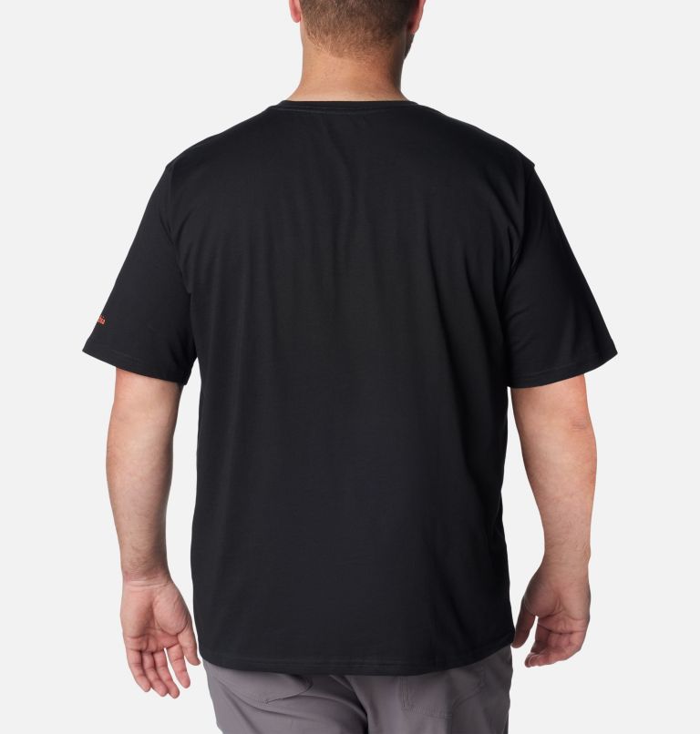 Thumbnail: Men's Rapid Ridge Graphic T-Shirt - Big, Color: Black, Gemscape Graphic, image 2