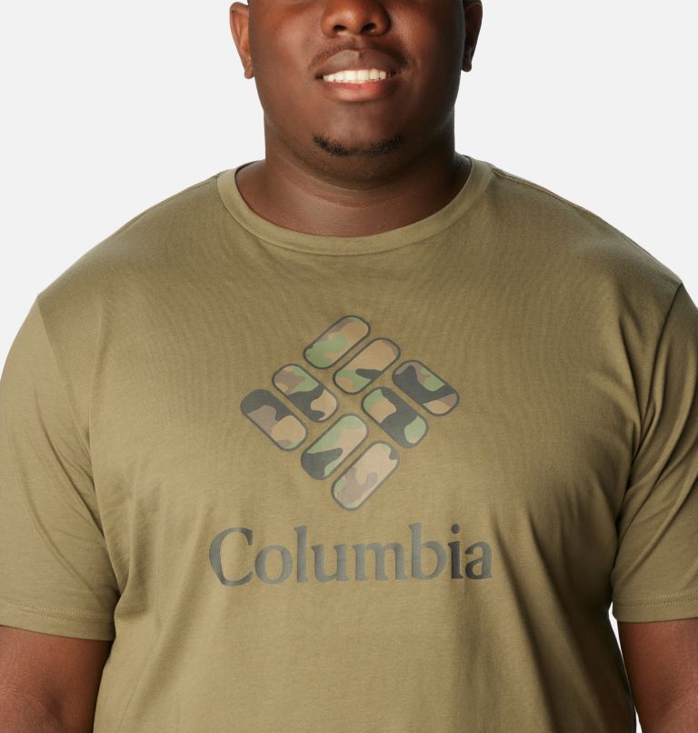 Men's Rapid Ridge Graphic T-Shirt - Big, Color: Stone Green, CSC Camo Graphic, image 4