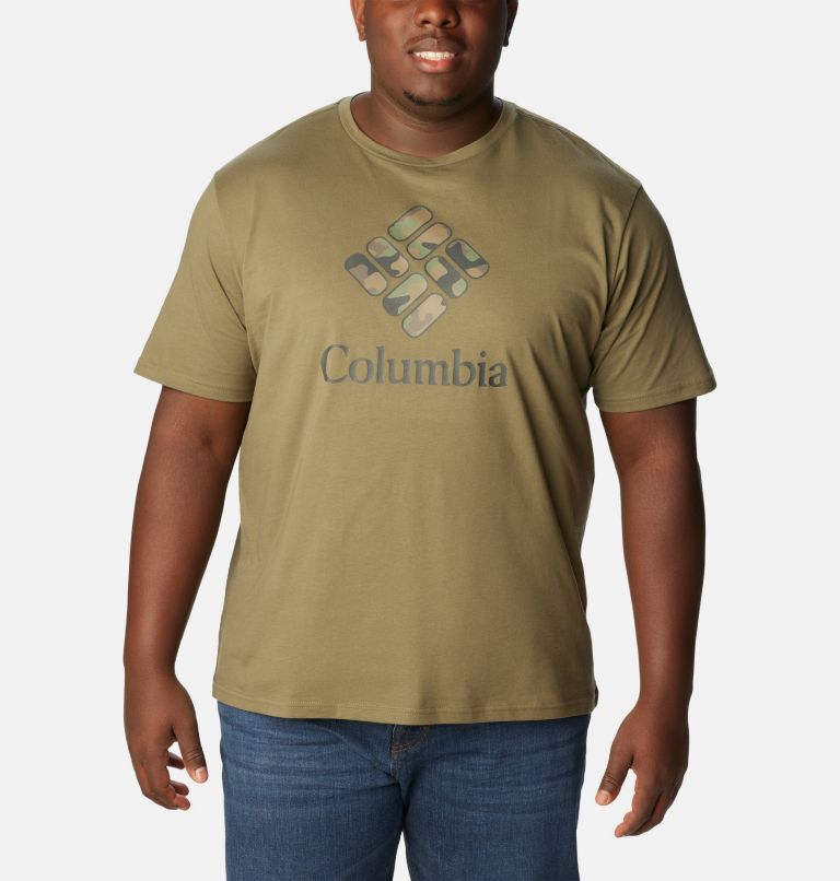 Men's Rapid Ridge Graphic T-Shirt - Big, Color: Stone Green, CSC Camo Graphic, image 1