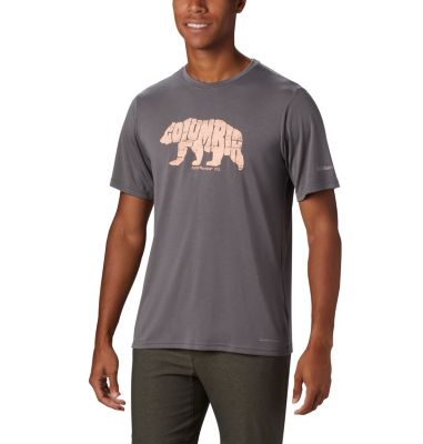 Men's Terra Vale&trade; II T-Shirt Terra Vale&trade; II SS Tee | 835 | M, City Grey Grizzly Walk, front