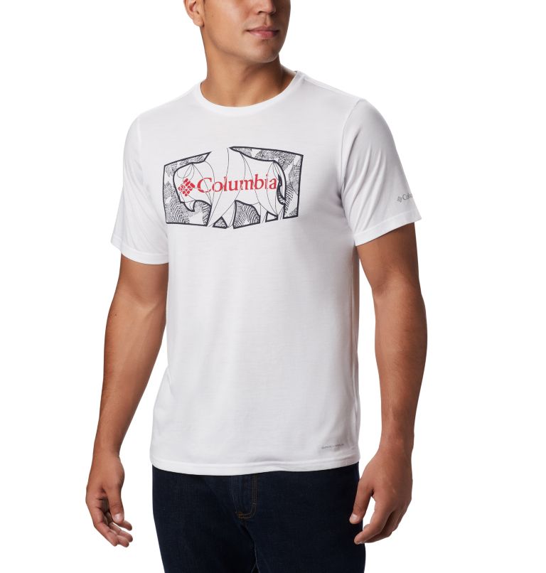 Terra Vale II SS Tee | 100 | M, Color: White Roam Hex, image 1