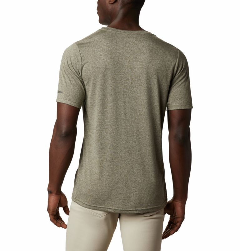 Terra Vale II SS Tee | 327 | M, Color: New Olive Heather Keep It Wild, image 2