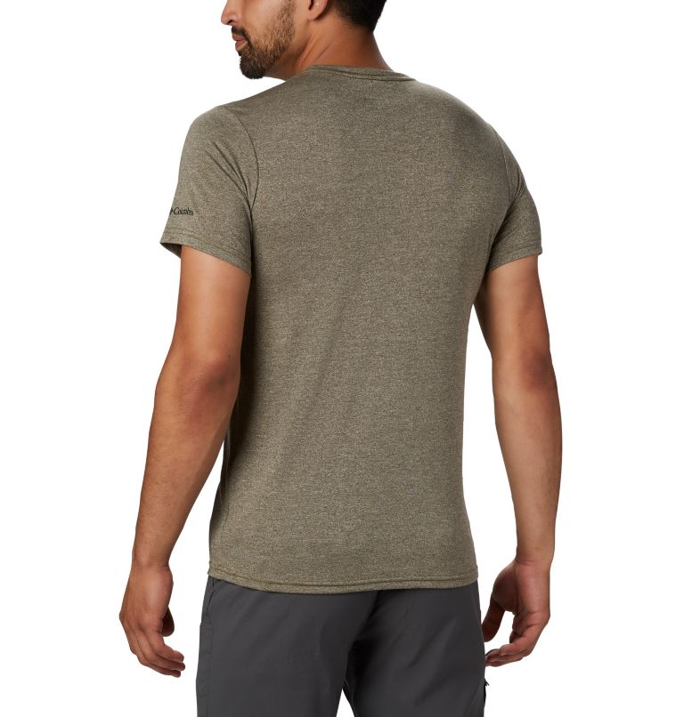 Terra Vale II SS Tee | 328 | S, Color: New Olive Heather Grizzly Walk, image 2