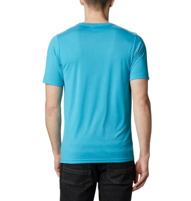 Camiseta de manga corta Terra Vale&trade; II para hombre Terra Vale&trade; II SS Tee | 450 | L, Clear Water Roam Hex, back
