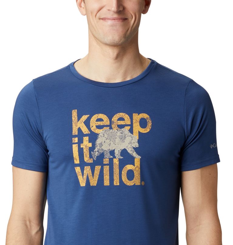 Terra Vale II T-Shirt für Herren, Color: Carbon Keep It Wild, image 4