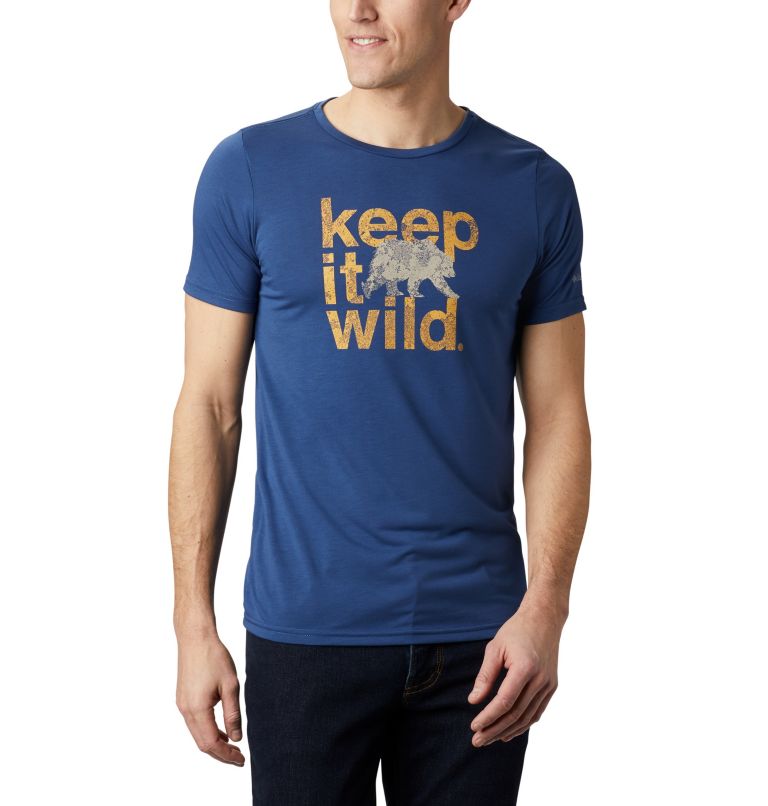 Terra Vale II T-Shirt für Herren, Color: Carbon Keep It Wild, image 1