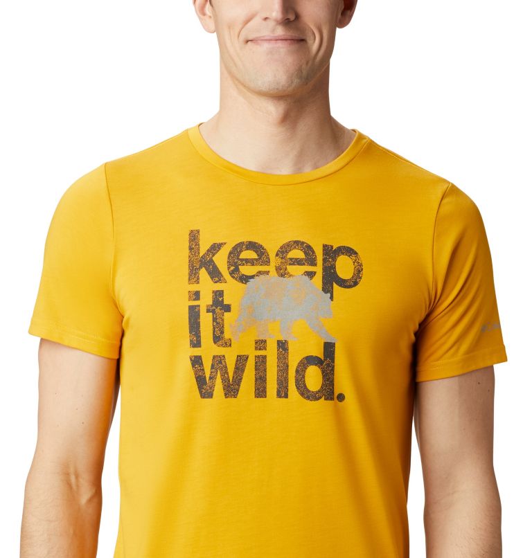 Terra Vale II SS Tee | 790 | M, Color: Bright Gold Keep It Wild, image 4