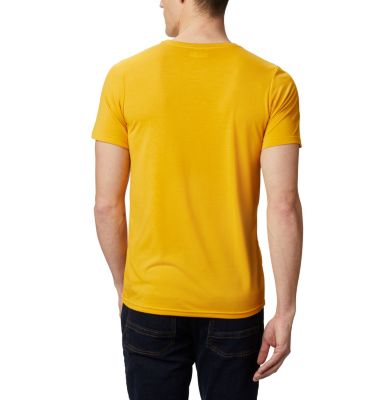 Camiseta de manga corta Terra Vale&trade; II para hombre Terra Vale&trade; II SS Tee | 450 | L, Bright Gold Keep It Wild, back