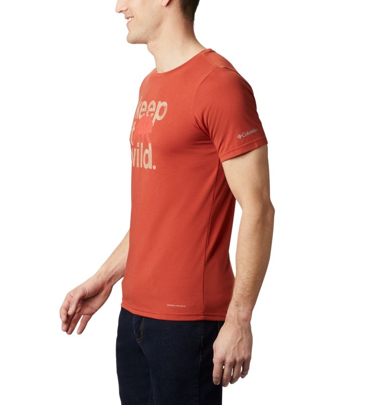 Terra Vale II SS Tee | 835 | M, Color: Carnelian Red Keep It Wild, image 3