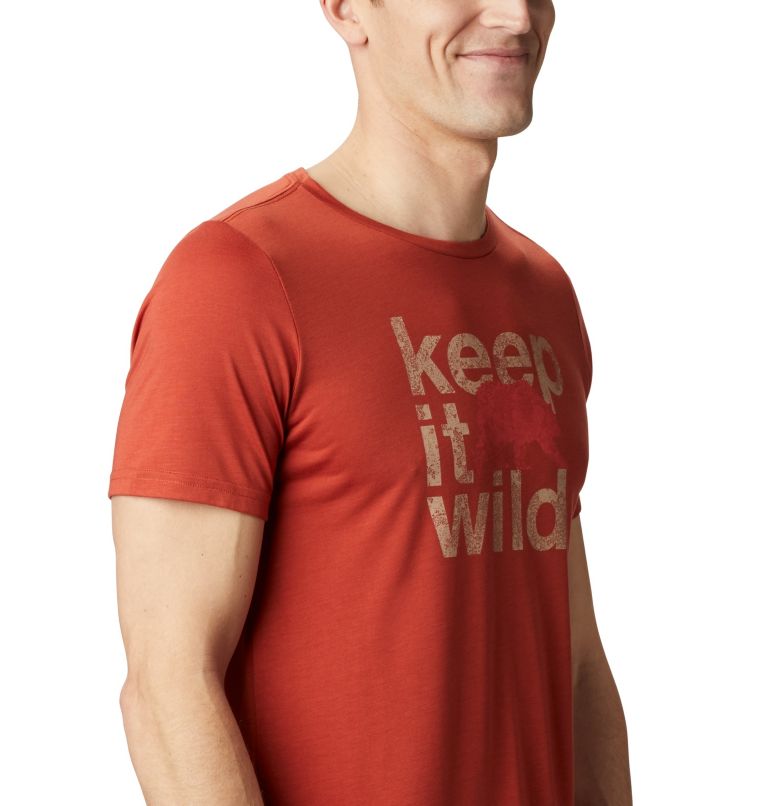 Terra Vale II SS Tee | 835 | M, Color: Carnelian Red Keep It Wild, image 5