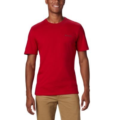 red columbia t shirt