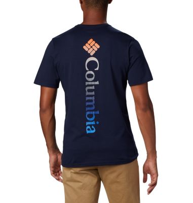 Men's Rapid Ridge&trade; Back Graphic M Rapid Ridge&trade; Back Graphic | 790 | L, Collegiate Navy CSC Textured Dot, back