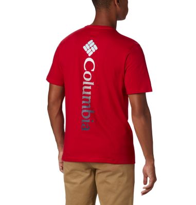 Men's Rapid Ridge&trade; Back Graphic M Rapid Ridge&trade; Back Graphic | 790 | L, Mountain Red CSC Textured Dot, back