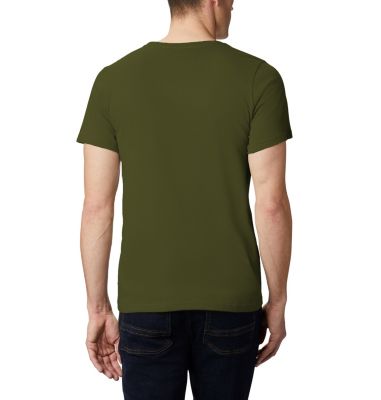 Camiseta Bluff Mesa&trade; para hombre M Bluff Mesa&trade; Graphic Tee | 790 | S, New Olive CSC Wireframe, back