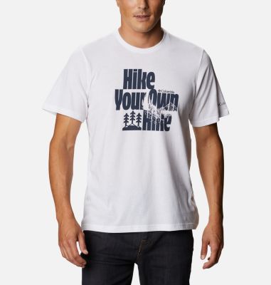 Men's Alpine Way&trade; Graphic Tee M Alpine Way&trade; Graphic Tee | 011 | M, White Hike Your Own Hike, front