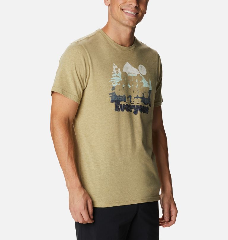T-shirt Alpine Way Homme, Color: Savory Heather, Everyone Graphic