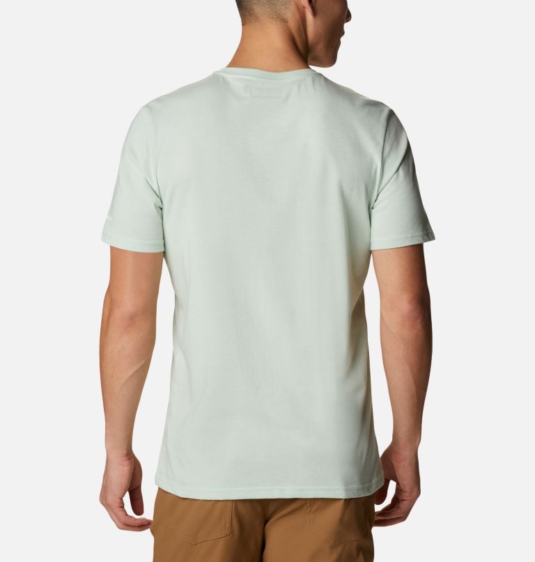 Men's Alpine Way Graphic Tee, Color: Sea Sprite Hike Your Own Hike, image 2